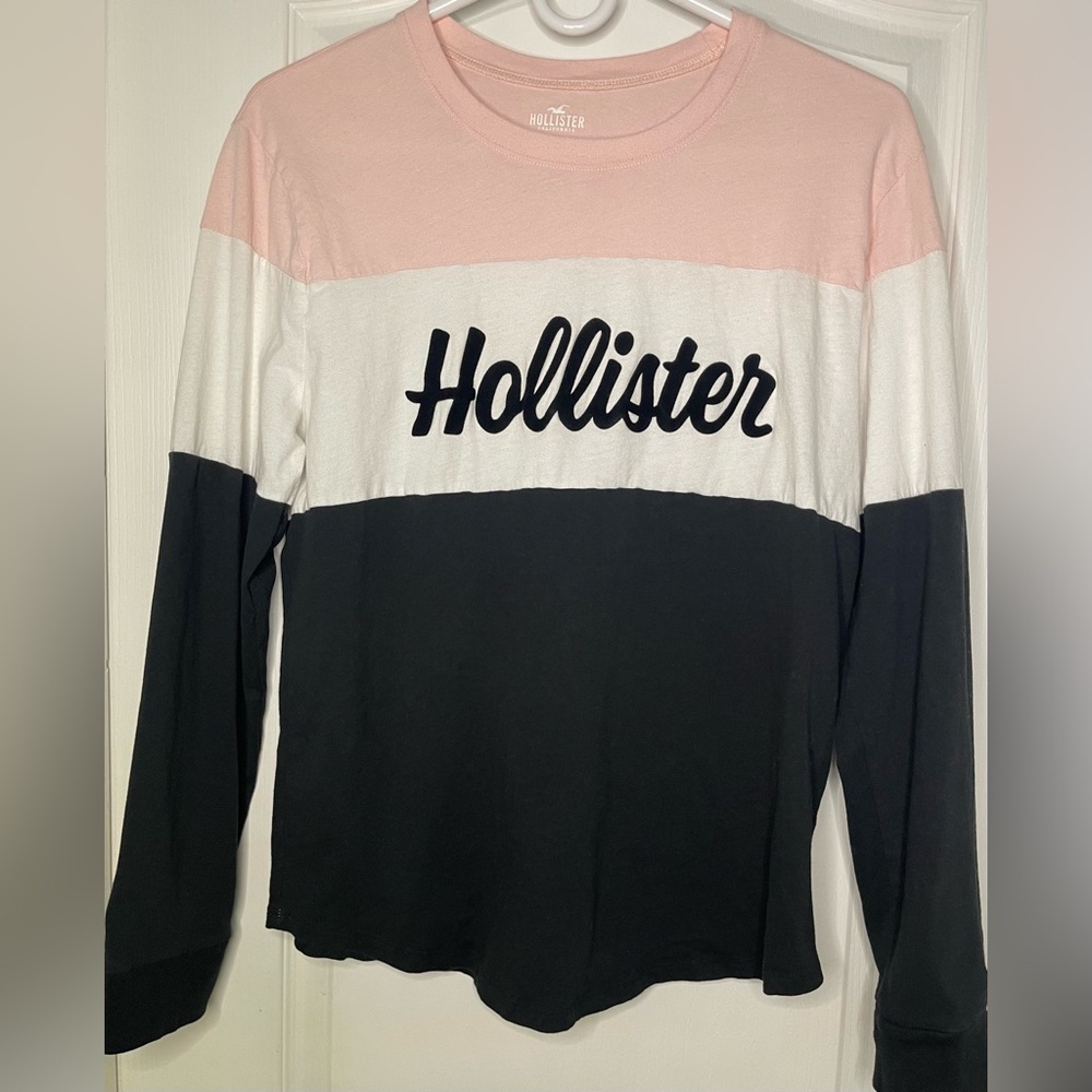 Hollister long sleeve shirt x size S